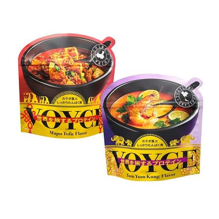 新感覚の食べられる辛いプロテイン「麻婆豆腐味」「トムヤムクン味」、Voyceより登場