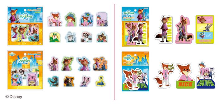 ぷっくりフレークシール ステッカーセット