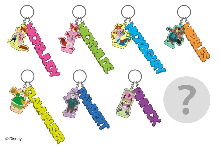 アルファベットアクリルチャーム