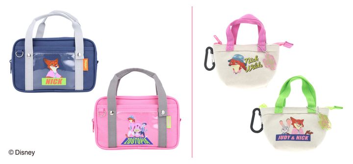 ペンケース カラビナ付きミニバッグ