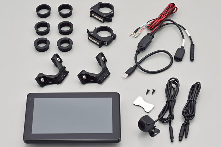 【走行中も快適】7インチ大画面＆防水仕様「モトスマートモニター」