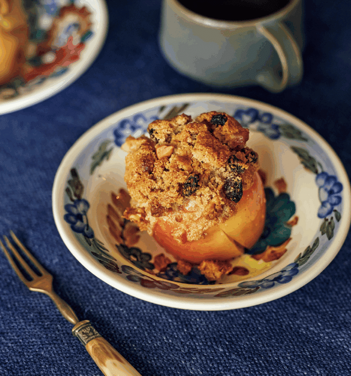 焼きりんごのクランブル