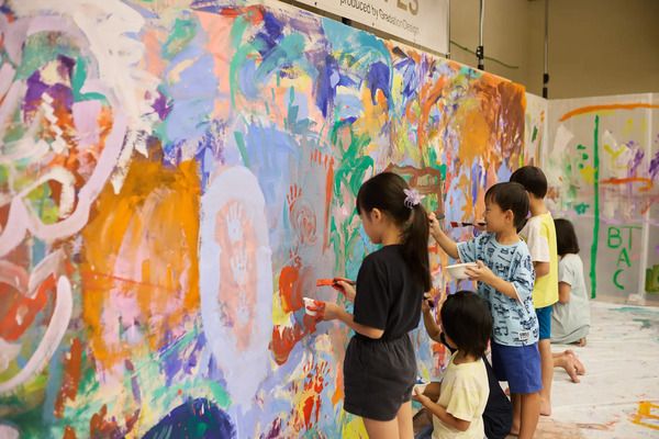【高知県南国市】アーティストと子どもたち制作したアート作品の巡回展示が、高知龍馬空港からSTART！