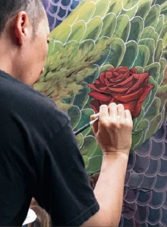 【高知県南国市】アーティストと子どもたち制作したアート作品の巡回展示が、高知龍馬空港からSTART！