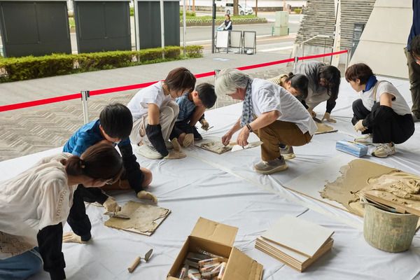 【高知県南国市】アーティストと子どもたち制作したアート作品の巡回展示が、高知龍馬空港からSTART！