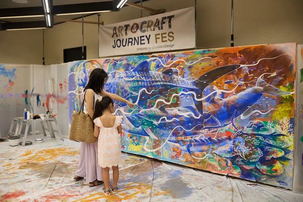 【高知県南国市】アーティストと子どもたち制作したアート作品の巡回展示が、高知龍馬空港からSTART！