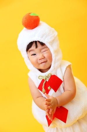 【北海道】愛らしさ満点！福を呼ぶお正月フォト「かがみもちベビー」で2026年を迎えよう