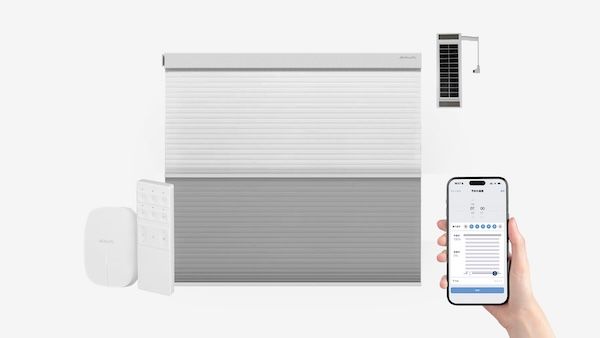 工事不要で1分設置！光・熱・音をスマートに操る「Moodify電動ハニカムシェード」が一般販売開始