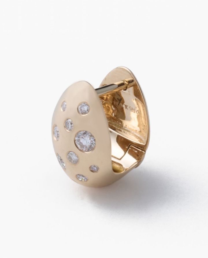 シングルピアス（K14YG×ダイヤモンド）￥220,000