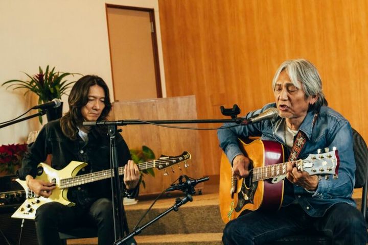 映画『みらいのうた』より40年ぶりにセッションする吉井和哉とERO