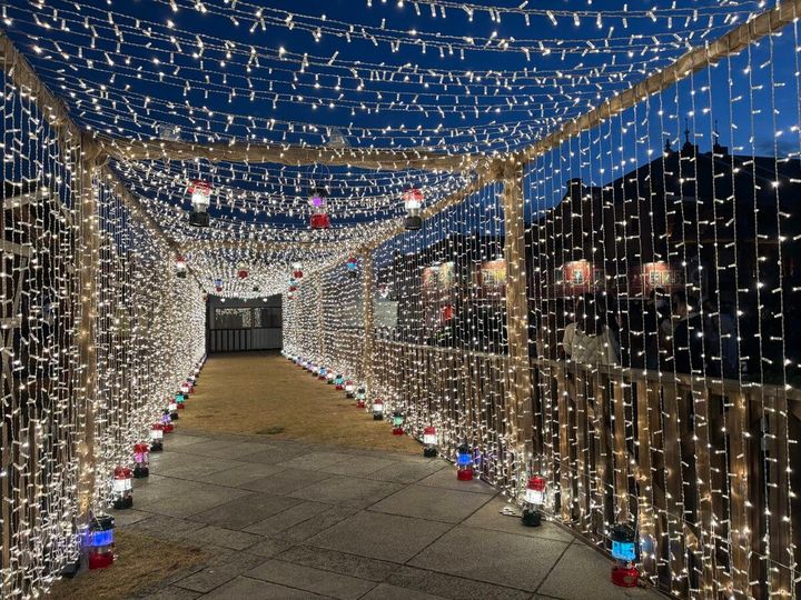 Christmas Market in 横浜赤レンガ倉庫 光のトンネル