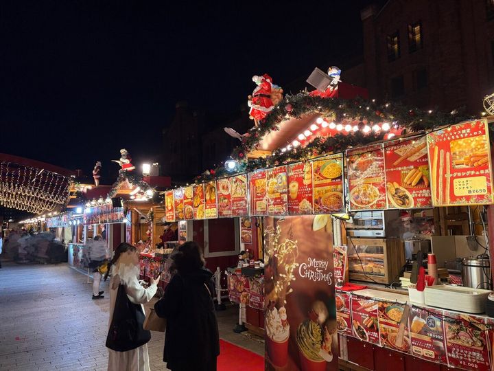 Christmas Market in 横浜赤レンガ倉庫 ヒュッテ