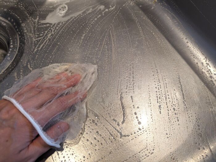 水切りネット、交換する前に！必要なのは〈たった1分〉いつでも清潔なシンクに♡