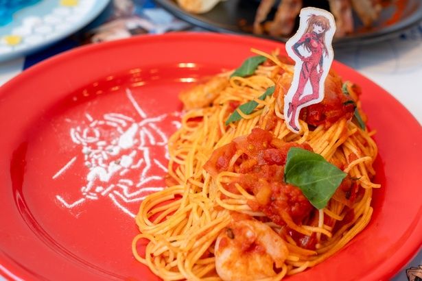 式波・アスカ・ラングレーのトマトパスタ(1990円)