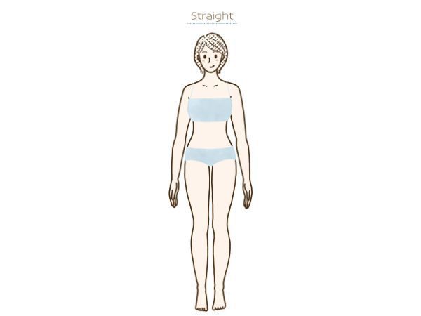 骨格ストレートの特徴