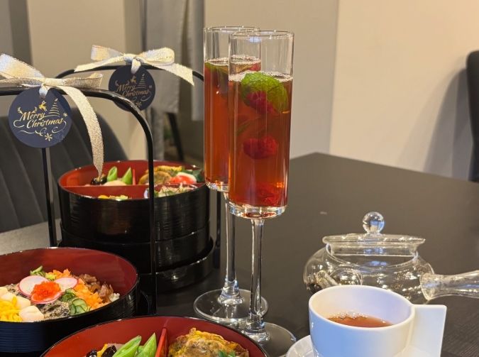 日と時季 ウェルカムドリンク