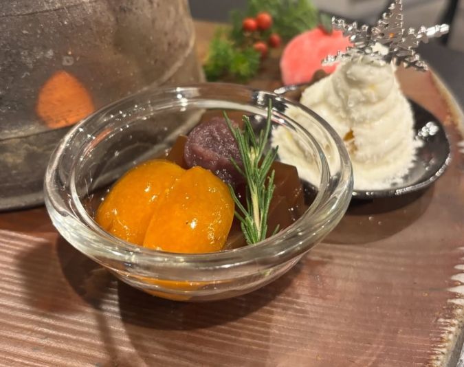 日と時季 あんみつ