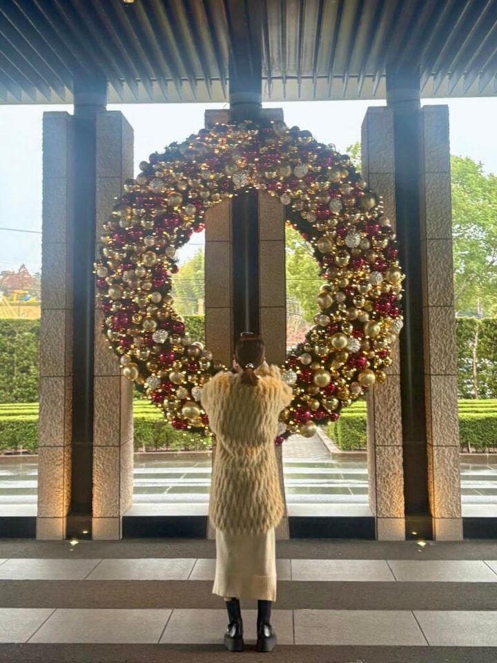 MOTOMIさん12月ブログ_日本平ホテルエントランス