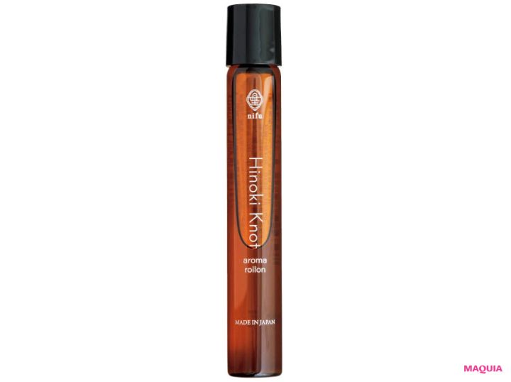 上手な休み方 癒しの香り ニフ ヒノキノット アロマロールオン 