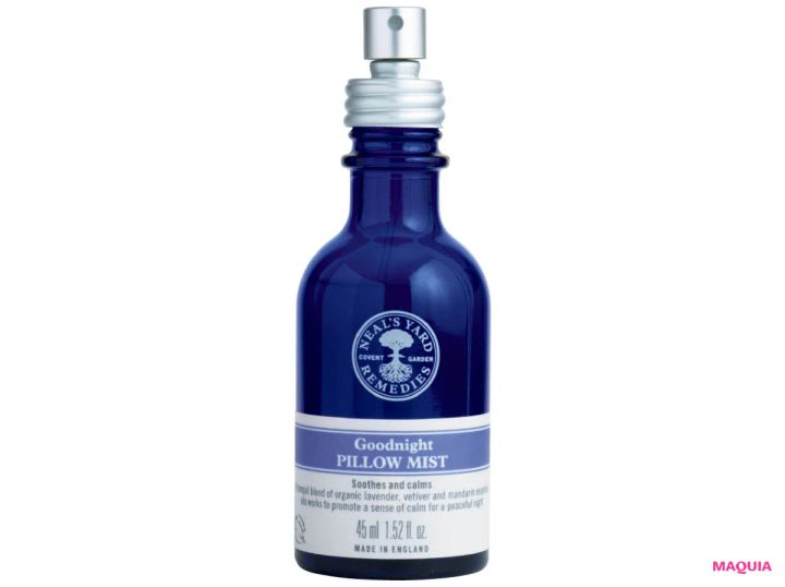 上手な休み方 癒しの香り ニールズヤード レメディーズ グッドナイトピローミスト