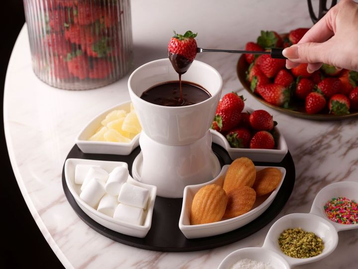 チョコレートフォンデュ