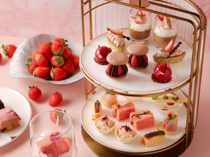 恋するいちごアフタヌーンティー with リンツチョコレート2