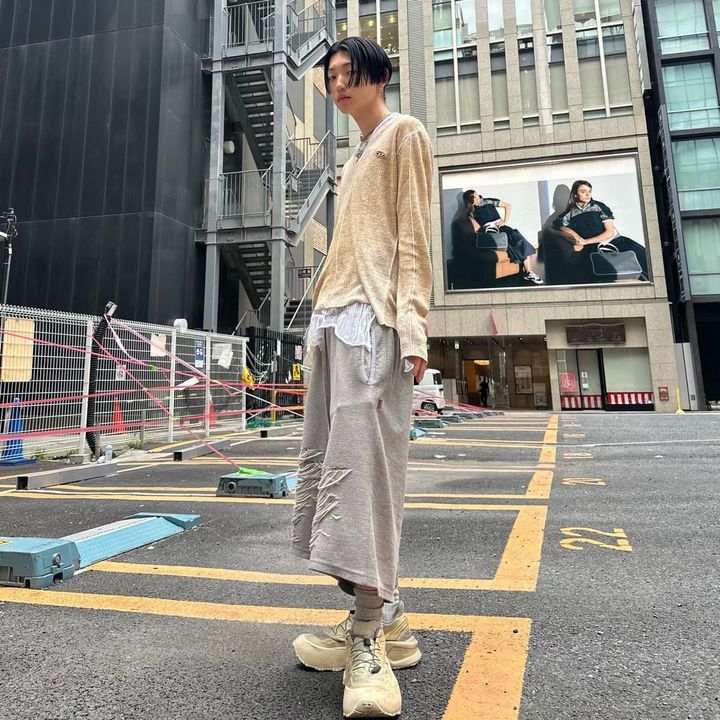 【SNAP】フェード感ある秋っぽいカラーのニットがお気に入り！ 小笠原朝飛さん