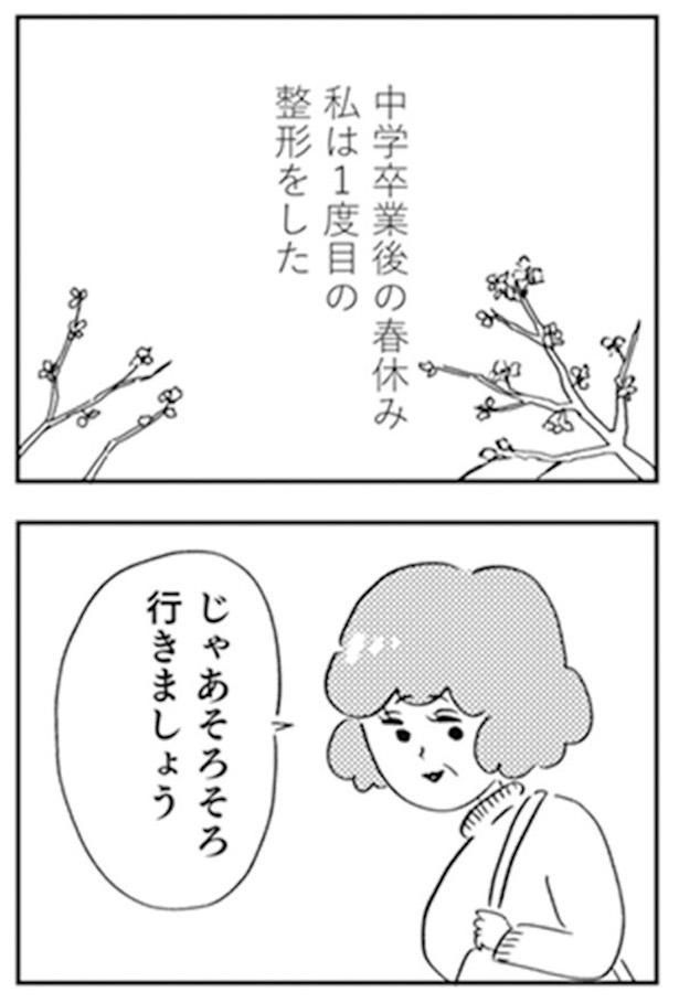 『親に整形させられた私が母になる エリカの場合』1 (C)グラハム子／KADOKAWA