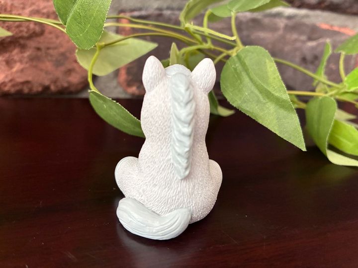 【セリア】馬好きにうれしい〜白馬のミニオブジェ