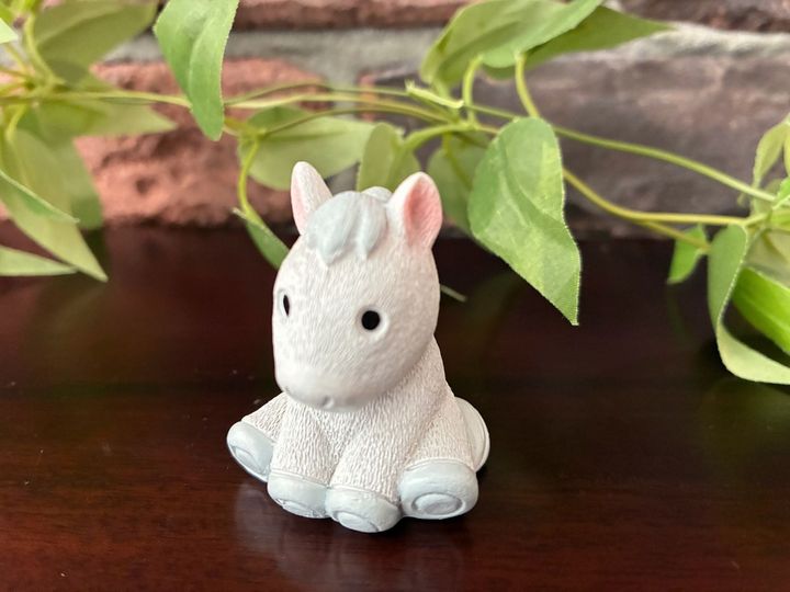 【セリア】馬好きにうれしい〜白馬のミニオブジェ