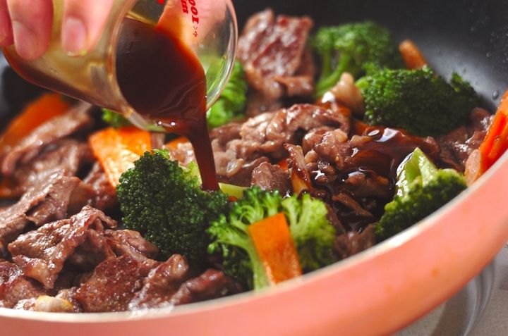 牛肉のオイスター炒めの作り方3