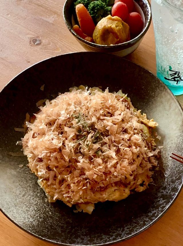 オートミールのお好み焼き