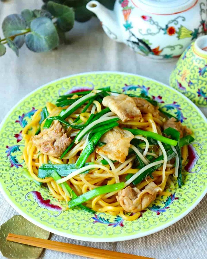 上海風焼きそば1