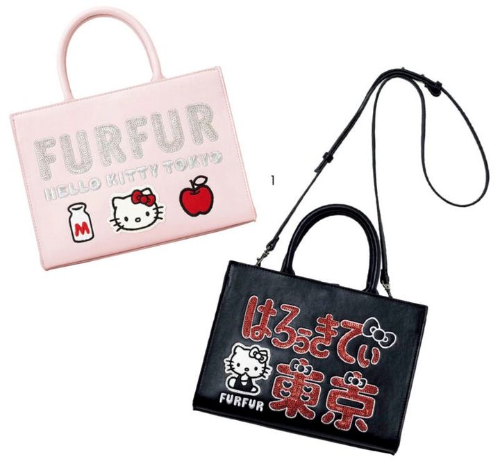 1.スクエアバッグ［H17.5×W24×D9］各¥17,600（すべてファーファー／ファーファー ルミネ新宿2店）※12月上旬発売予定