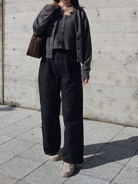 ワイドデニムコーデ2