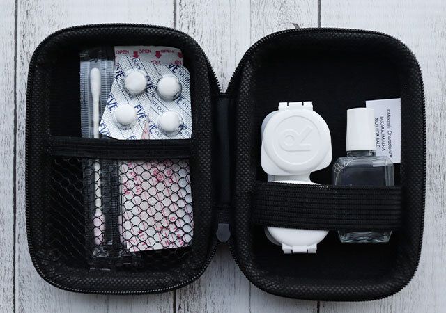 宝島社雑誌付録InRed2026年1・2月合併号のムーミンのミニミニ文具セット7