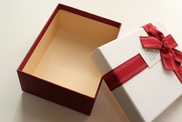 リボン長方形ギフトボックス（3サイズ） 内装