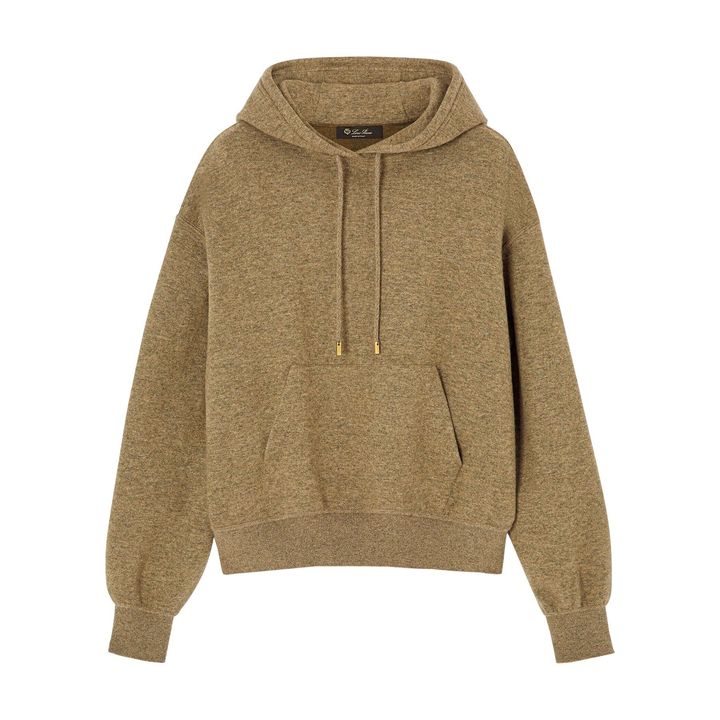 カシミアフーディー ￥485,100／LORO PIANA