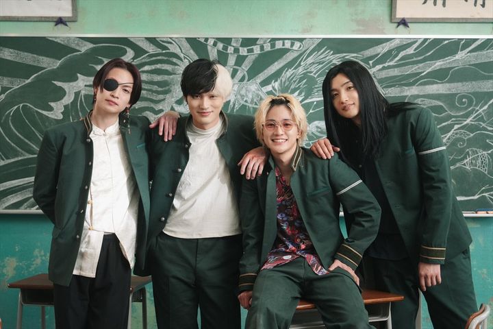 映画『WIND BREAKER／ウィンドブレイカー』メイキングカット （C）にいさとる／講談社 （C）2025「WIND BREAKER」製作委員会 width=