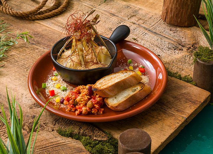 ＜バーニング・アニマル＞荒野のグラタンプレート 