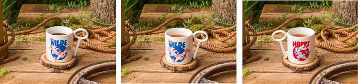 ホットコーヒー、ホットティー、ホットミルク