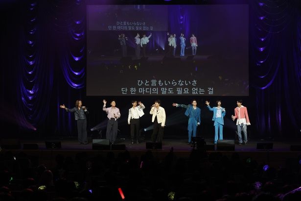 現役歌王JAPANのTOP7メンバーが再登場！ (c)現役歌王 JAPAN 製作委員会