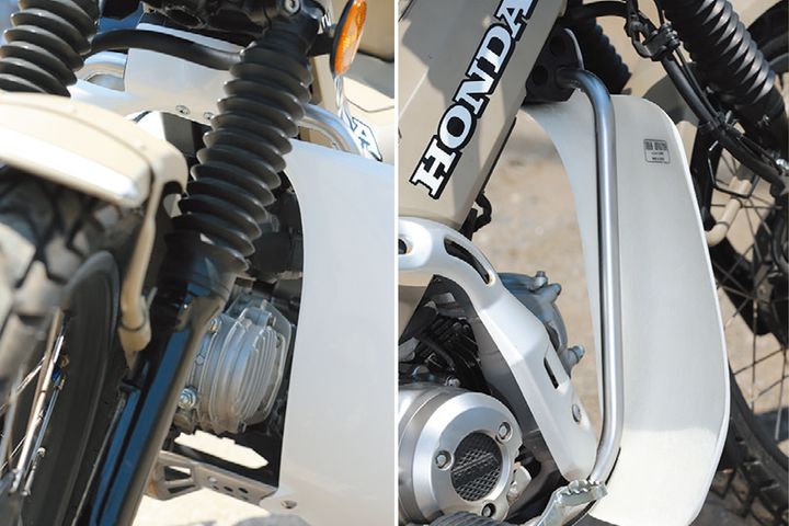 CT125をハーレー風フルドレスに！ドリームレボリューションのFRP製『エレファント』＆『レッグシールド』