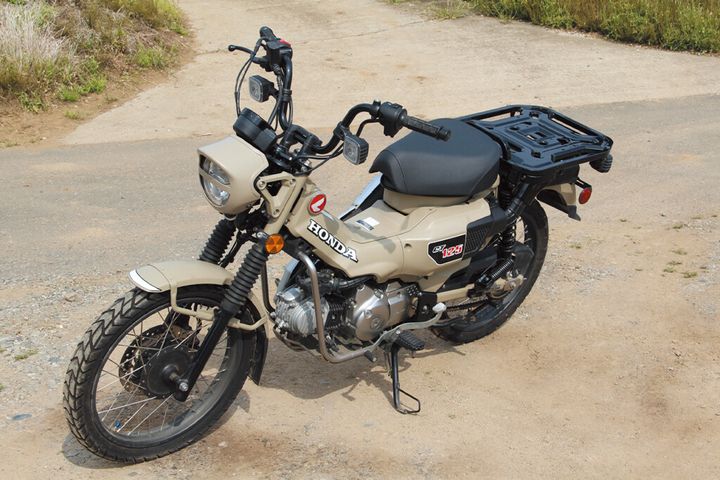 CT125をハーレー風フルドレスに！ドリームレボリューションのFRP製『エレファント』＆『レッグシールド』