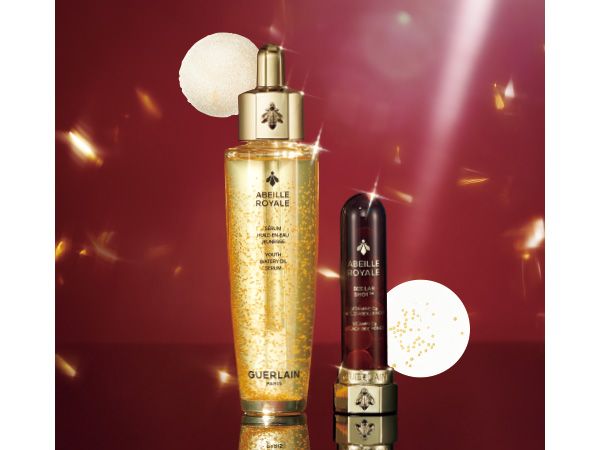 【左】ゲラン アベイユ ロイヤル ウォータリー オイル セロム 【右】ゲラン アベイユ ロイヤル ビー ラボ ショット