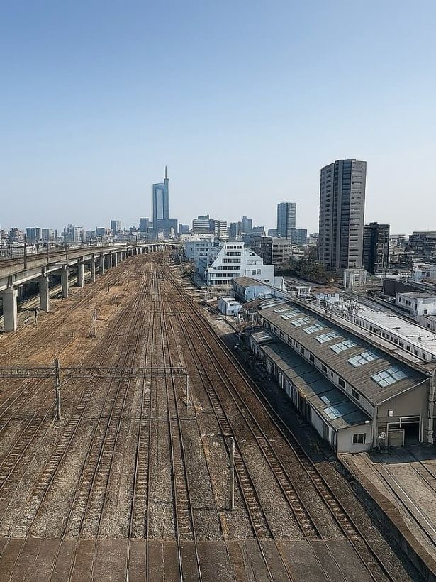 【写真】JR東日本の旧・大宮運転区の景観(※工事着工前の写真) 画像はJR東日本グループ提供