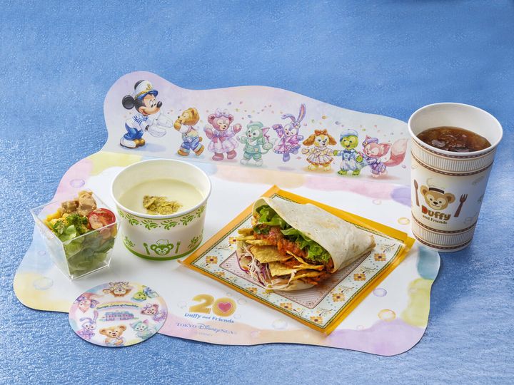 ミゲルズ・エルドラド・キャンティーナ「ダッフィー＆フレンズのハートフェルト・レターズ・オブ・フレンドシップ」スペシャルサンドセット