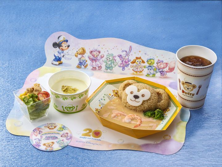 ダッフィーのスペシャルセット（シーフード）