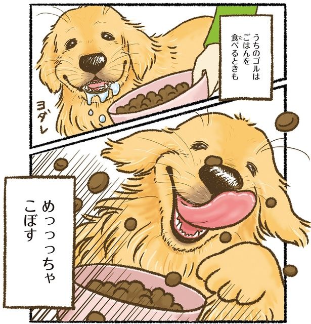 ご飯を食べるときも （C）かんち（8kanchi8）／KADOKAWA