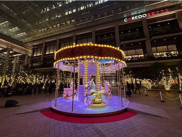 【写真】幸福を呼び込む麒麟像をモチーフにした“麒麟ゴーラウンド”が初登場！